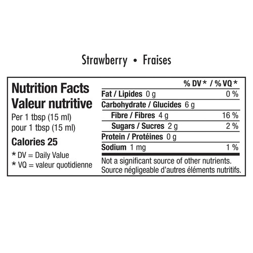 Healthy Crunch Chia Jam Strawberry 230 ml