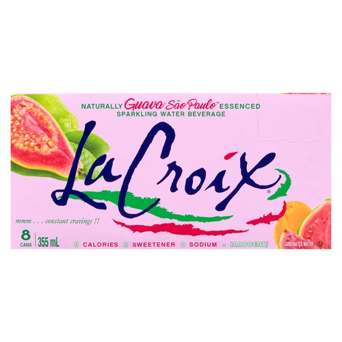 La Croix Sparkling Water Guava 8 x 355 ml (cans)