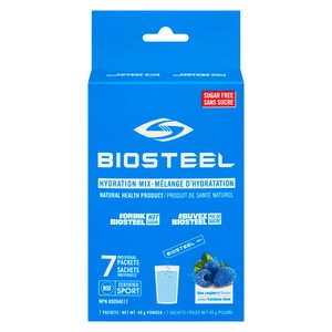 BioSteel Hydration Mix Blue Raspberry 7 Count 49 g - Voilà Online ...