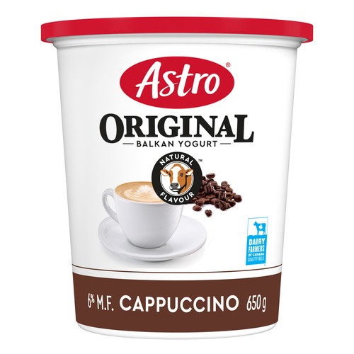 Astro Original 6% Yogurt Balkan Style Cappuccino 650 g