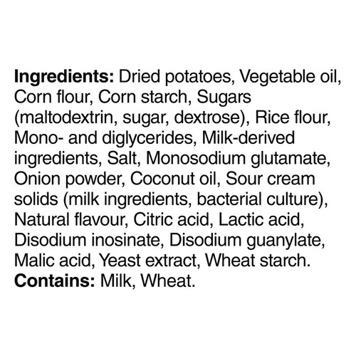 Pringles Dippers Potato Chips Sour Cream & Onion Flavour Extra Thick 152 g