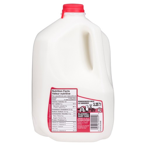 Blackwell Dairy Farm Homogenized Milk 4 L