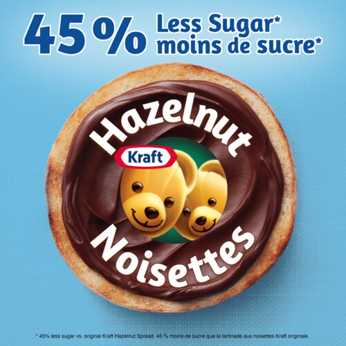 Kraft Less Sugar Spread Hazelnut With Coca 725 g