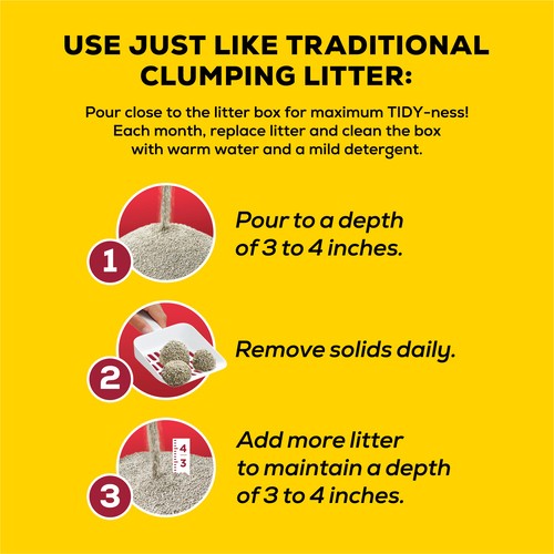 Tidy Cats Cat Litter LightWeight 24/7 Performance Multi-Cat 2.72 kg