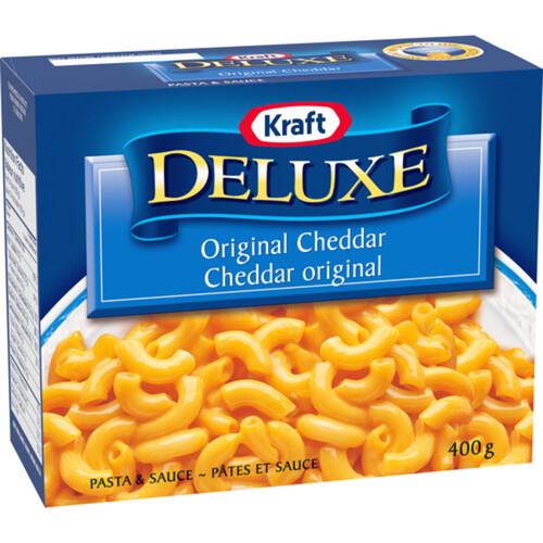 Kraft Deluxe Macaroni & Cheese Original Cheddar 400 g