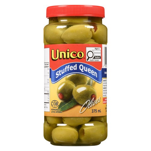 Unico Olives Stuffed Queen 375 ml