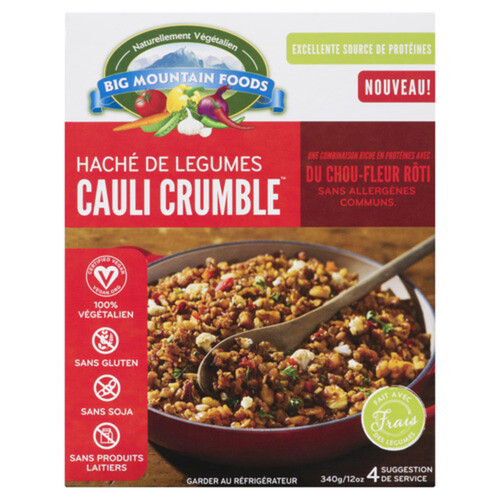 Big Mountain Cauli Crumble Veggie Grounds 340 g Voilà Online