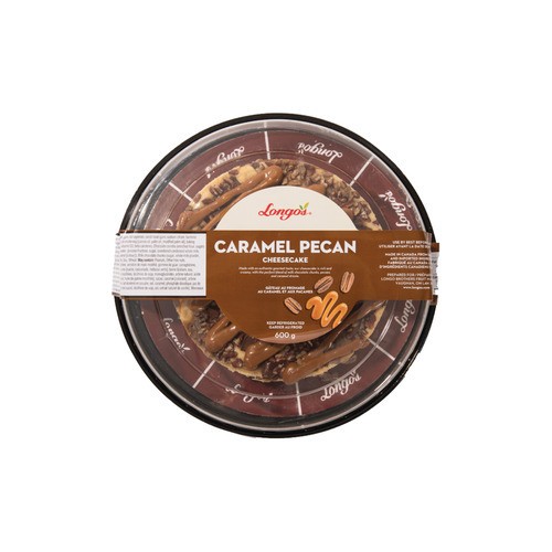 Longo's Frozen Cheesecake Caramel Pecan 600 g