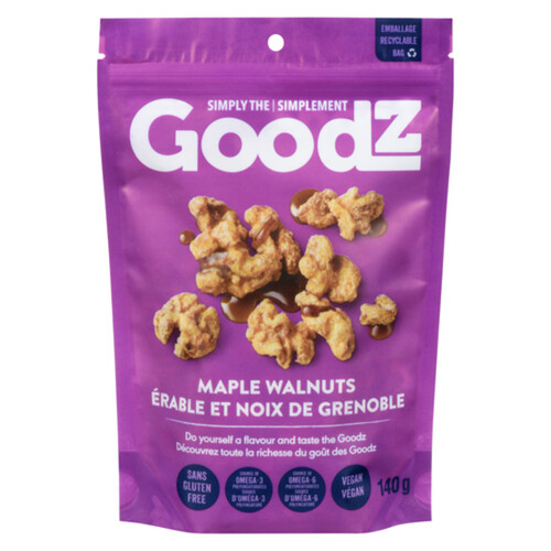 Goodz Walnuts Maple 140 g