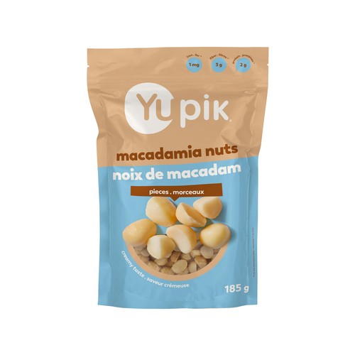 Yupik Nuts Macadamia Large Pieces 185 g