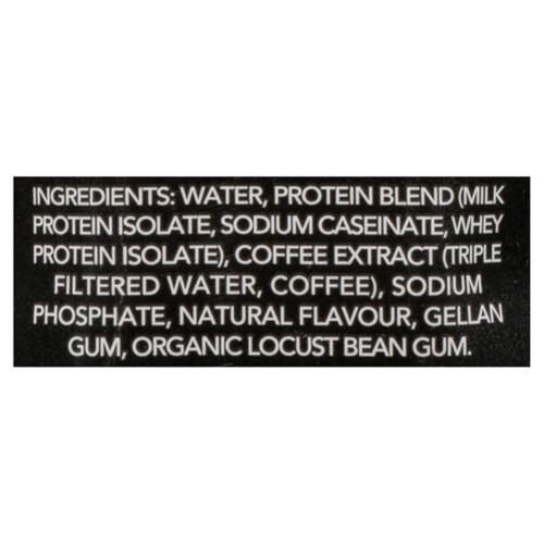 Brust Cold Brew Coffee Dark Roast 20 g Protein 330 ml