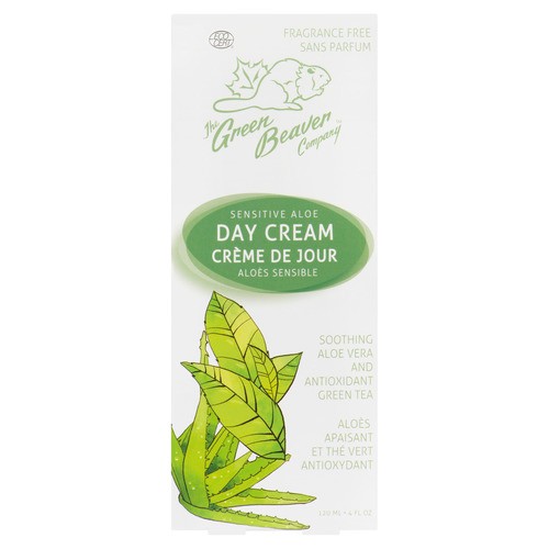 The Green Beaver Company Day Cream Aloe Vera And Green Tea 120 ml