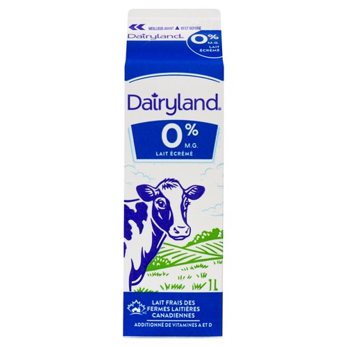 Dairyland Milk Fat Free Skim 1 L