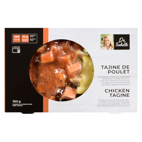 Isabelle Huot Docteure En Nutrition Frozen Tagine Chicken 350 g