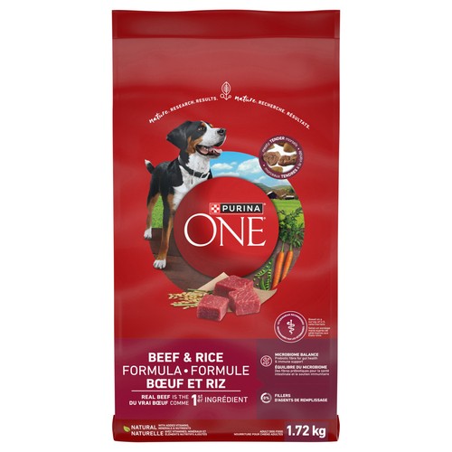 Purina ONE Pet Food Beef Rice 1.72 KG