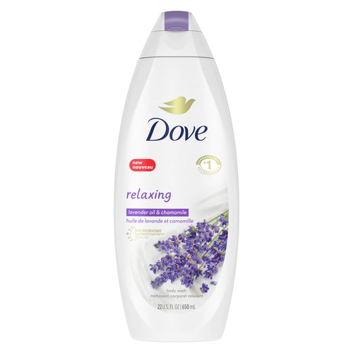 Dove Relaxing Body Wash Lavender Oil And Chamomile For Women 650 ml