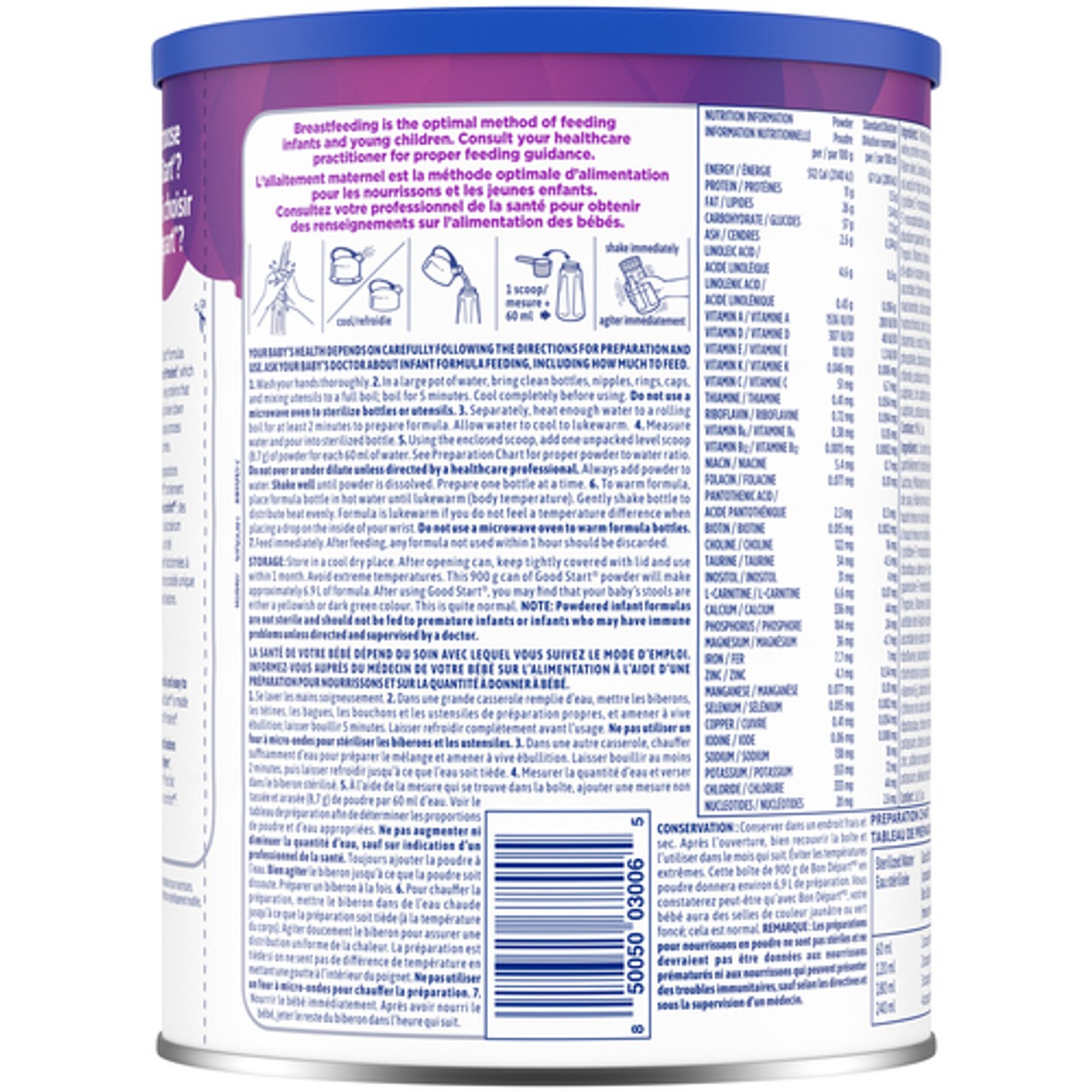 Good Start Baby Formula Powder 900 g - Voilà Online Groceries & Offers