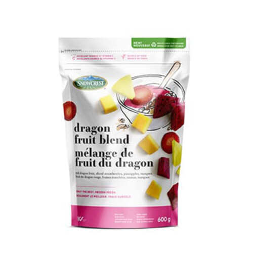 Snowcrest Frozen Dragonfruit Fruit Blend 600 g