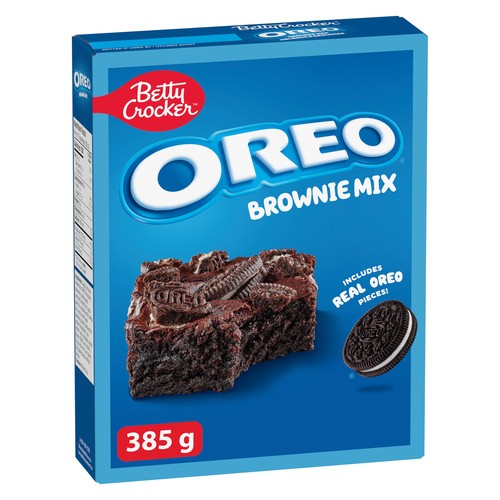 Betty Crocker Oreo Brownie Mix Chocolate Oreo Cookie Pieces 385 g