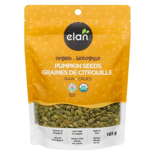 Elan Organic Pumpkin Seeds Raw 185 g