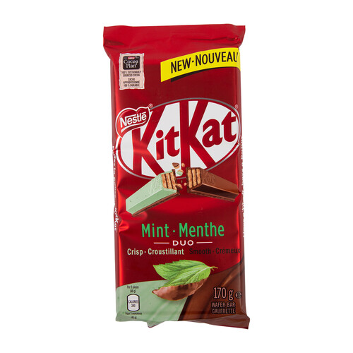 Kit Kat Chocolate Tablet Mint 2 Ways 170 g