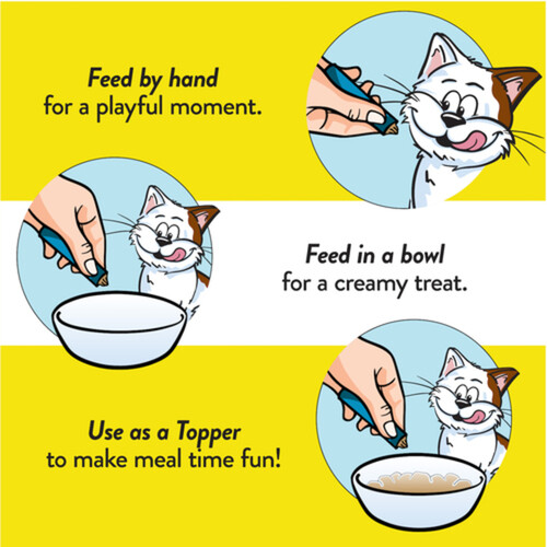 Temptations Cat Treats Creamy Puree With Tuna 4 Pouches x 12 g