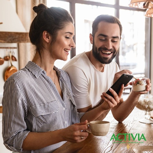 Activia Mix & Go Probiotics Yogurt Vanilla 2 x 150 g