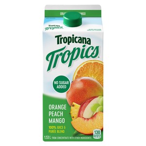 Tropicana Tropics Juice Orange Strawberry Banana L Voilà