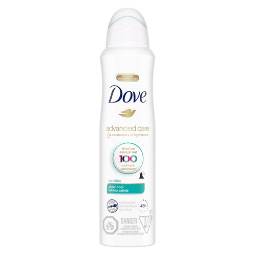Dove Advanced Care Women Dry Spray Antiperspirant Sheer Cool 107 g