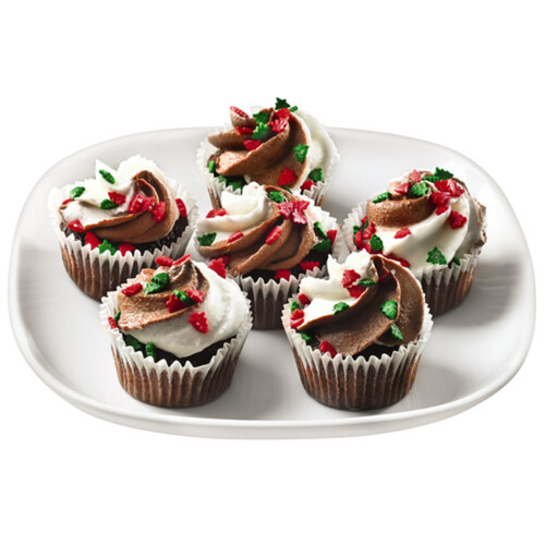 Compliments Mini Cupcakes Chocolate Peppermint 284 g (frozen)