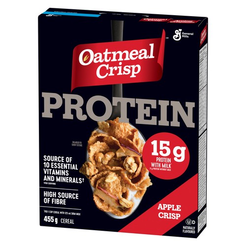 Oatmeal Crisp Cereal Protein Apple Crisp 455 g