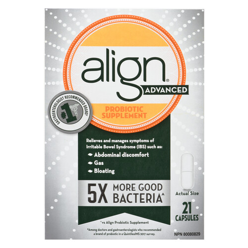 Align Advanced Probiotic Supplement 21 Count
