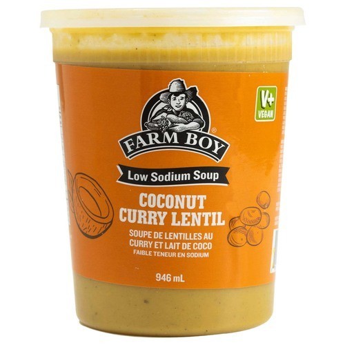 Farm Boy Soup Low Sodium Coconut Curry Lentil 946 ml