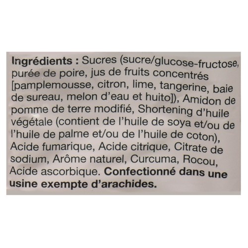 Dare Real Fruit Plant Based Gummies Sour Citrus Burst 180 g