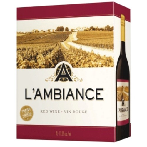 L'Ambiance Wine Red 4 L