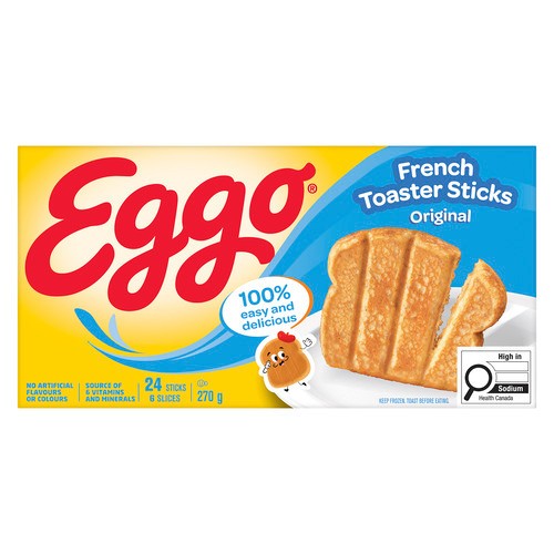 Kellogg Frozen French Toast Sticks Original 270 g