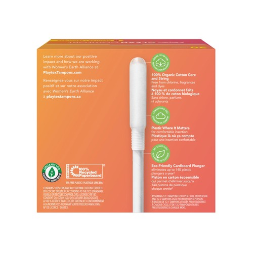 Playtex Clean Comfort Tampons Multi Pack 30 Tampons 