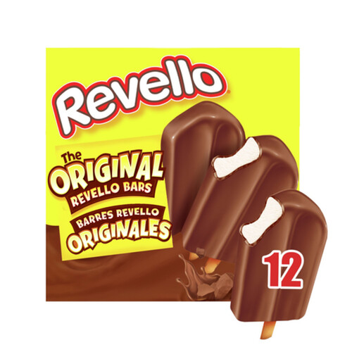 Revello Frozen Dairy Bars The Original 12 x 60 ml