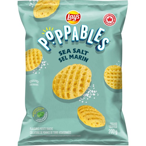 Lay’s Poppables Potato Snacks Sea Salt Flavoured 200 g