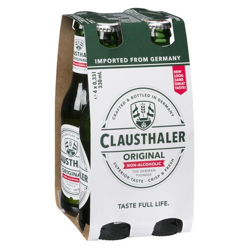 Clausthaler Non Alcoholic Beer 4 x 330 ml (bottles)