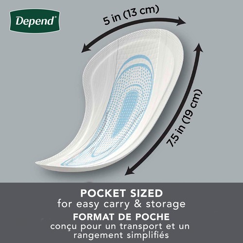 Depend Shields For Men Light 58 Count