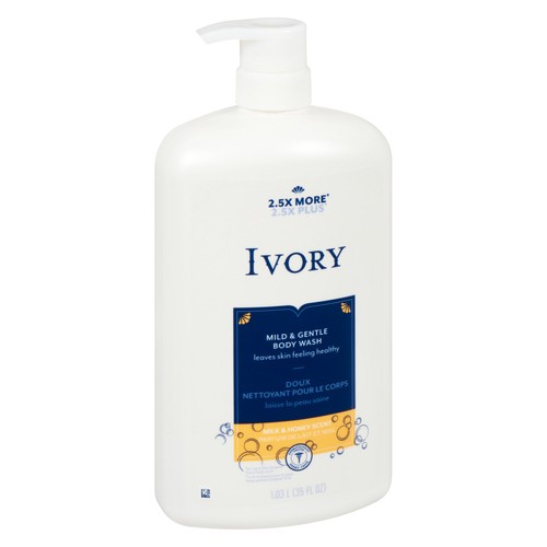 Ivory Pump Body Wash Milk & Honey 1035 ml