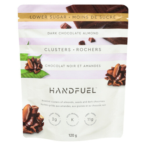 Handfuel Clutsters Dark Chocolate Almond 120 g