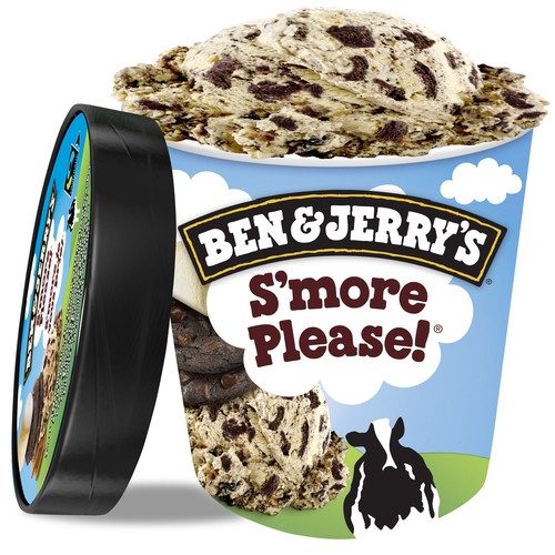 Ben & Jerry's Ice Cream S'More Please! With Fairtrade Ingredients 473 ml