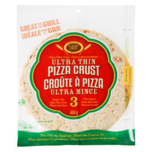 Golden Home Ultra Thin Crust Pizza 440 g