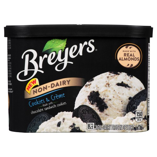 Breyers Classic Cookies & Cream Ice Cream 1.66 L
