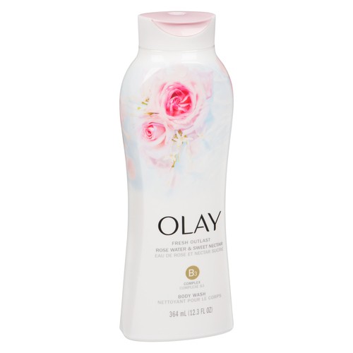 Olay Body Wash Rose Water & Sweet Nectar 364 ml
