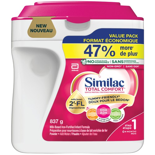 Similac Total Comfort Step 1 Infant Formula Powder 837 g