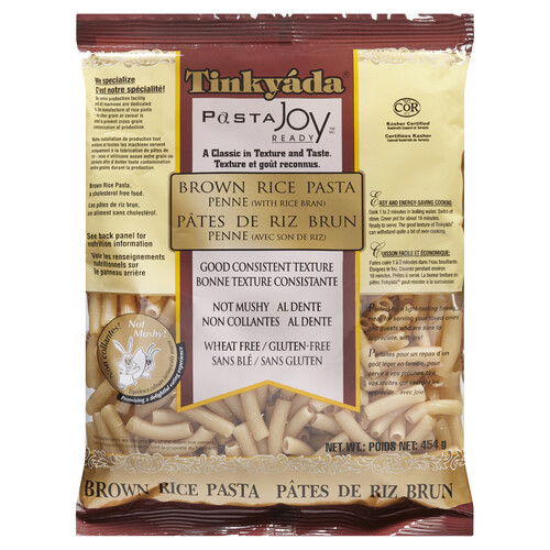 Tinkyada Gluten-Free Brown Rice Pasta Penne 454 g