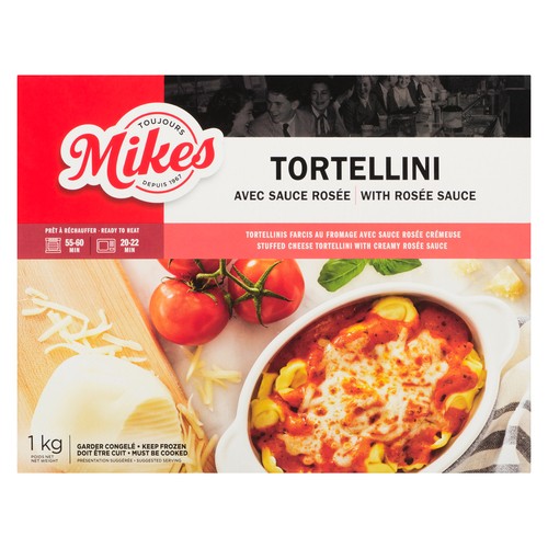 Mikes Stuffed Tortellini Creamy Rosee Sauce With Cheese 1 kg